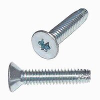 1/4"-20 X 1-1/4" Floorboard Thread Cutting Screw, 6-Lobe (Torx), Type-F, Zinc